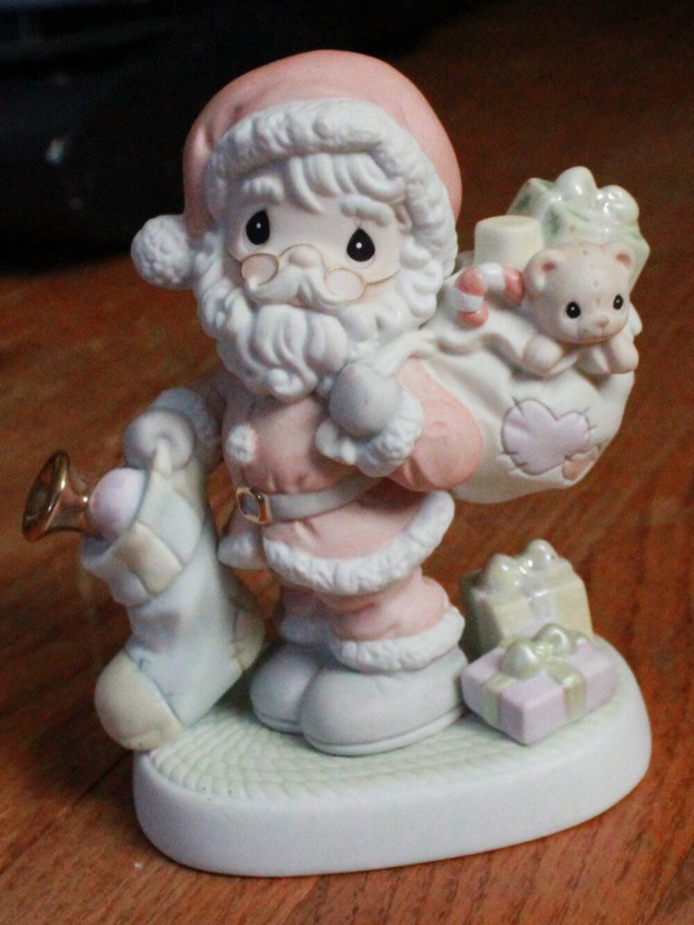 Vintage Precious Moments (by Enesco) 2003 Christmas Joy Ceramic Figurine